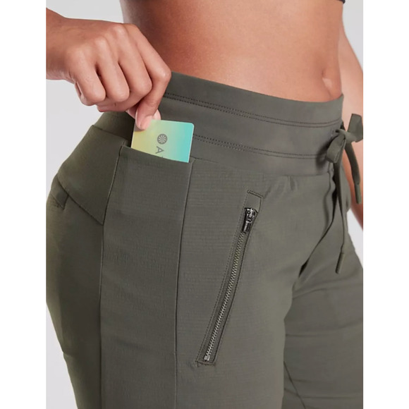Athleta‎ Trekkie North Jogger Pant Womens Plus Sz 26 NWT $89 Mt. Olive Gorpcore - Picture 2 of 4